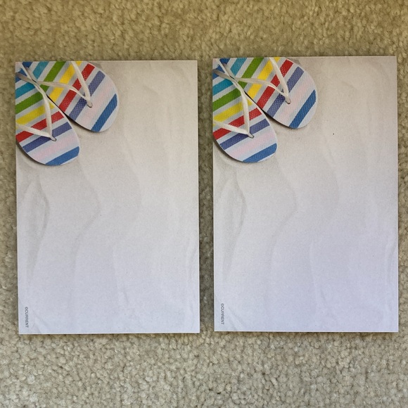 Current Beach Themed Notepads - Set of 10 - Picture 5 of 6